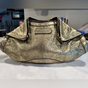 Alexander McQueen De Manta - metallic gold